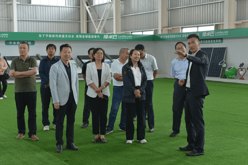 云南省科協副主席、政協常委袁曉瑭一行調研綠米巴產業園